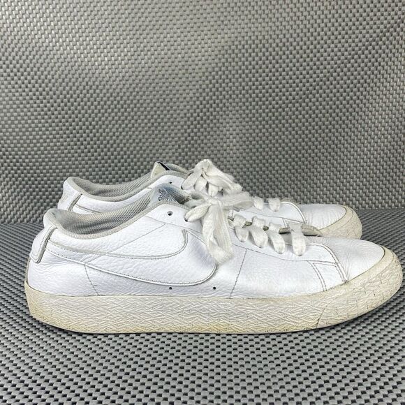 Nike SB Blazer Low x NBA Mens Shoes Size 8 White Leather Low Top Logo Lace Up main image 7